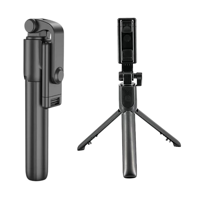 ✨ 2-in-1 Wireless Selfie Stick & Tripod with Remote Control ✨