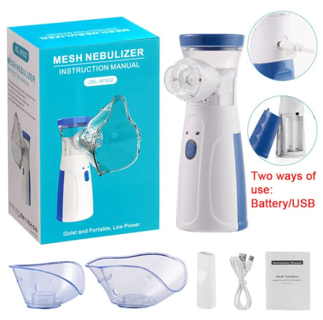 🌬️ Portable Nebulizer Machine for Adults & Kids 👨‍👩‍👧‍👦