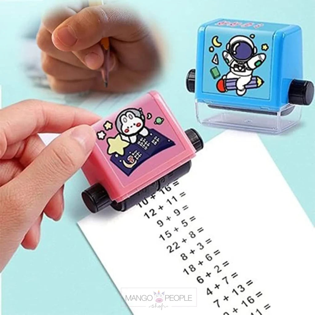 Math Stamp Roller- Addition/Subtraction